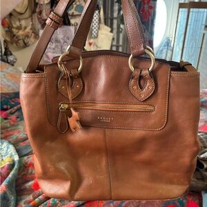 Radley London Tan Leather Shoulder Bag